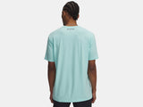 Under Armour Men's UA x BlacktipH Fish Logo Tee - Neo Turquoise/Black - 361