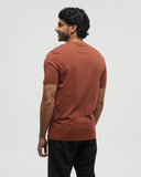 tentree Mens Peak T-Shirt - Sequoia Meteorite Black