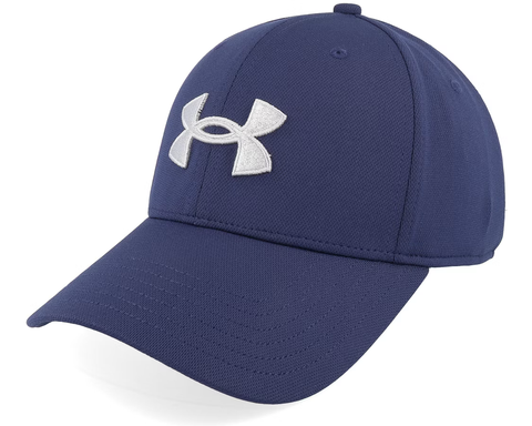 Under Armour Men's Essential Blitzing Adjustable Cap - Navy / White - 410