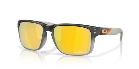 Oakley Holbrook™ Sunglasses - Troy Lee Designs Black Fade W/ Prizm 24k Polarized
