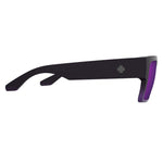Spy Cyrus Sunglasses - Soft Matte Purple Fade - Happy Gray Green Dark Purple Spectra Mirror