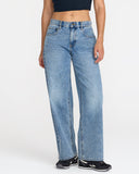 RVCA Womens Loosey Denim Pant - Balsam