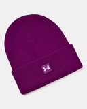 Under Armour Men's UA Halftime Cuff Beanie - Mystic Magenta / White - 573