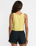 RVCA Womens Flow Tank - Thyme Green