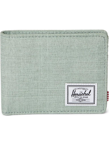 Herschel Roy Wallet - Iceberg Green Crosshatch