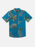 Volcom Mens Paradiso Floral S/S Button-Up Shirt