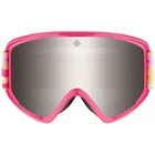 Spy Crusher Elite Jr Eco Snow Goggles - Pink Party w/ Bronze Silver Mirror