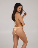 Salty Crew Womens North Shore Tie Side Bikini Bottom - Off White