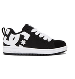 DC Kids Court Graffik Shoe - Black/White