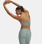 Under Armour Women's UA Vanish Seamless Low Sports Bra - Jasper Blue / White - 587