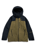 Burton Men's Reserve 2L Insulated Jacket - True Black / Dried Moss