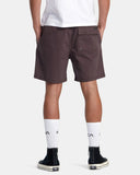 RVCA Mens Escape Elastic Waist Shorts 17"