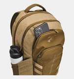 Under Armour UA Hustle 6.0 Pro Backpack - Coyote Brown Full Heather / Coyote