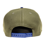 New Era Los Angeles Dodgers 9FIFTY Snapback Hat -  New Olive/Royal Blue