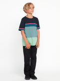 Volcom Little Boys Stone Blocker Crew Short Sleeve Shirt