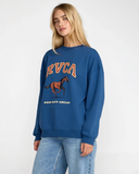 RVCA Women's Neat Pullover - Ensign Blue