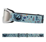 Dragon LIL D Youth Snow Goggle With Silver Ion Lens - Forest Friends