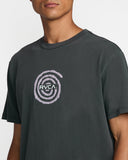 RVCA Mens Easter Basket SS Tee - Black