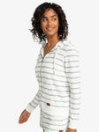 Roxy W Perfect Wave Stripes Zip-Up Hoodie