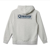 Quiksilver Mens Graphic Hoodie - White Heather