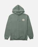 Salty Crew Mens Crafted Pigment Fleece Hoodie - Laurel Wreath