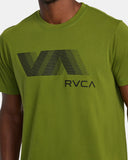 RVCA Mens VA Blur S/S Tee