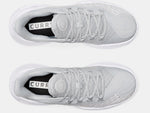 Under Armour Unisex Curry 11 Team Basketball Shoes - Halo Gray/White - 101