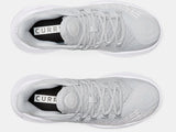 Under Armour Unisex Curry 11 Team Basketball Shoes - Halo Gray/White - 101