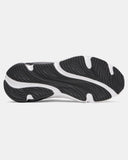 Under Armour Men's UA Charged+ Rogue 6  Running Shoes - Black / White - 001