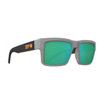 Spy Montana Sunglasses - Matte Gray/Translucent Black - Happy Bronze Light Green Spectra Mirror