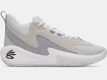 Under Armour Unisex Curry 3Z 25 SDE Basketball Shoes - Halo Gray/White - 014