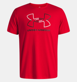Under Armour Men's UA GL Foundation Short Sleeve - Red / White / Black - 601
