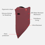 Airhole Standard 10K Softshell Facemask - Maroon