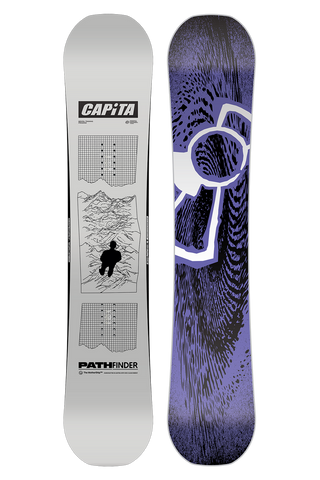 Capita Men's Pathfinder Freestyle / True Twin / Reverse Camber Snowboard