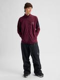 Burton Men's [ak]® Baker Stretch Full-Zip Fleece - Rum Raisin