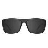 Spy Rocky Sunglasses - Matte Translucent Gunmetal - Happy Gray Polar