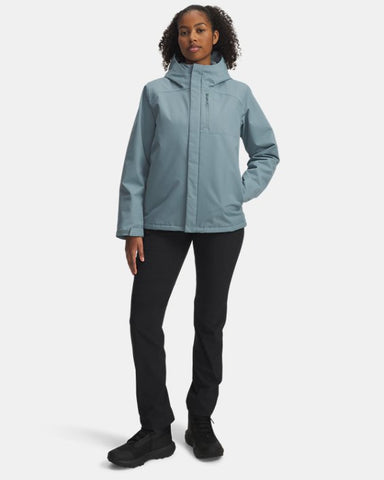 Under Armour Women's Porter 3In1 Jacket - Jasper Blue