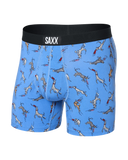Saxx Ultra Super Soft Underwear - Disc Dogs - Snail Blue