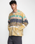 RVCA Mens Exotica Poncho - Multi Abstract