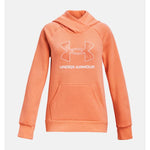 Under Armour Girls' UA Rival Fleece Big Logo Hoodie