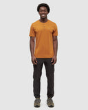 Tentree Mens Baker Henley T-Shirt - Burnt Caramel