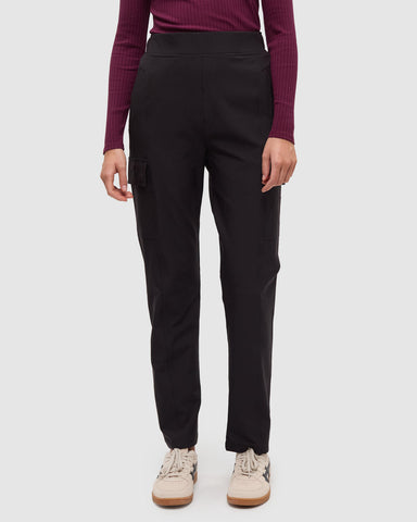 Tentree Women's Cowen Pant - Meteorite Black