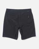 Salty Crew Mens Drifter 19" Triblend Hybrid Short - Black