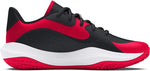 Under Armour Unisex UA Lockdown 7 Low Basketball Shoes - Red/Black - 600