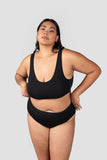 Huha Women's Cheeky Mineral Undies - Black