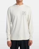 RVCA Mens Surf Hoodie - Silver Bleach