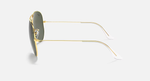 Ray-Ban Aviator Large Metal Sunglasses - Arista Gold W/ G-15 Green