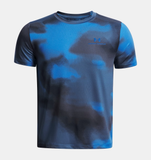 Under Armour Boys' UA Vanish Printed SS Tee - Blue Atlantis - 402