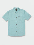 Volcom Mens Graffen Short Sleeve Button Up Shirt