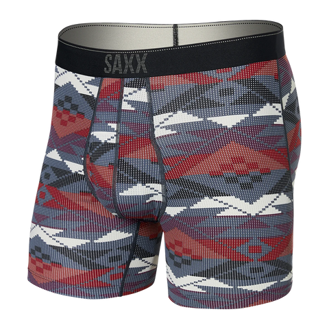 Saxx Quest Underwear -  Asher Geo- Deep Navy